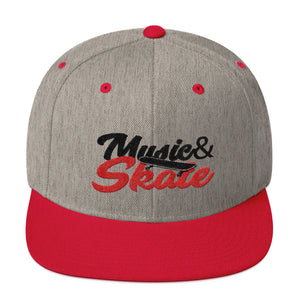 Music & Skate Snapback Hat
